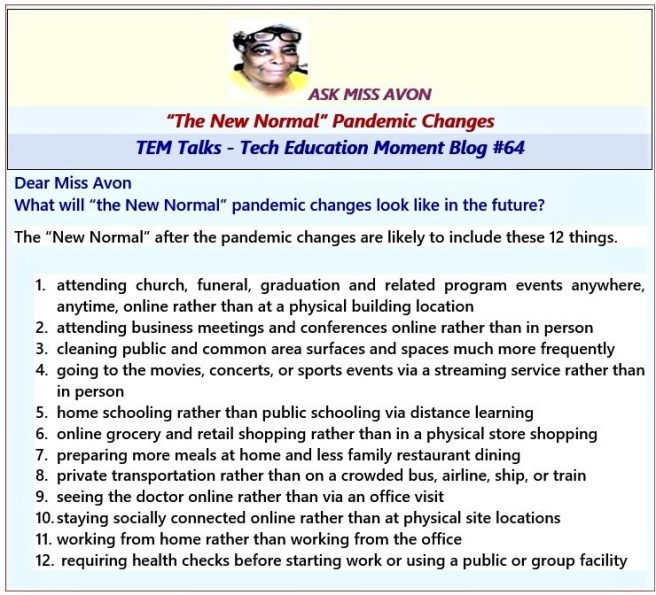 Ask Miss Avon Blog 64 Tech Education Moments