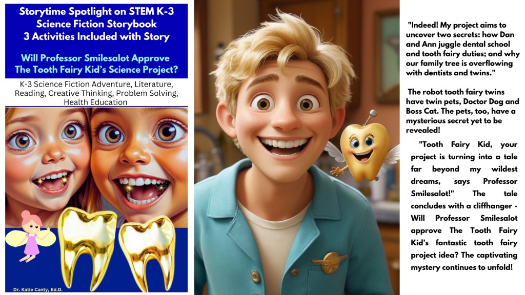 With engaging role-play opportunities for family, friends, and classmates, "The Tooth Fairy Kid" is not just a book but an interactive experience. Young readers will learn the importance of dental hygiene, the value of family traditions, and the wonders of combining science with a touch of magic. This enchanting tale encourages curiosity, creativity, and a love for STEM education, making it a must-read for every budding scientist and dreamer. Discover if Professor Smilesalot will say yes to the peculiar tooth fairy project idea!
